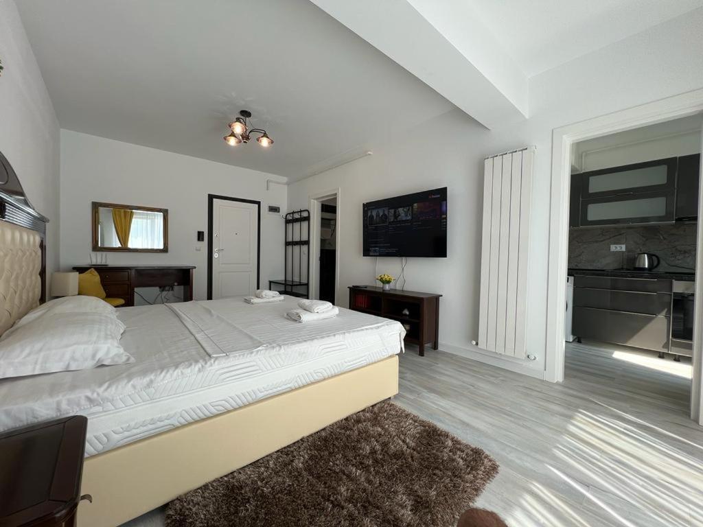 Cozy Studio - Palas Mall Iasi Apartment Luaran gambar