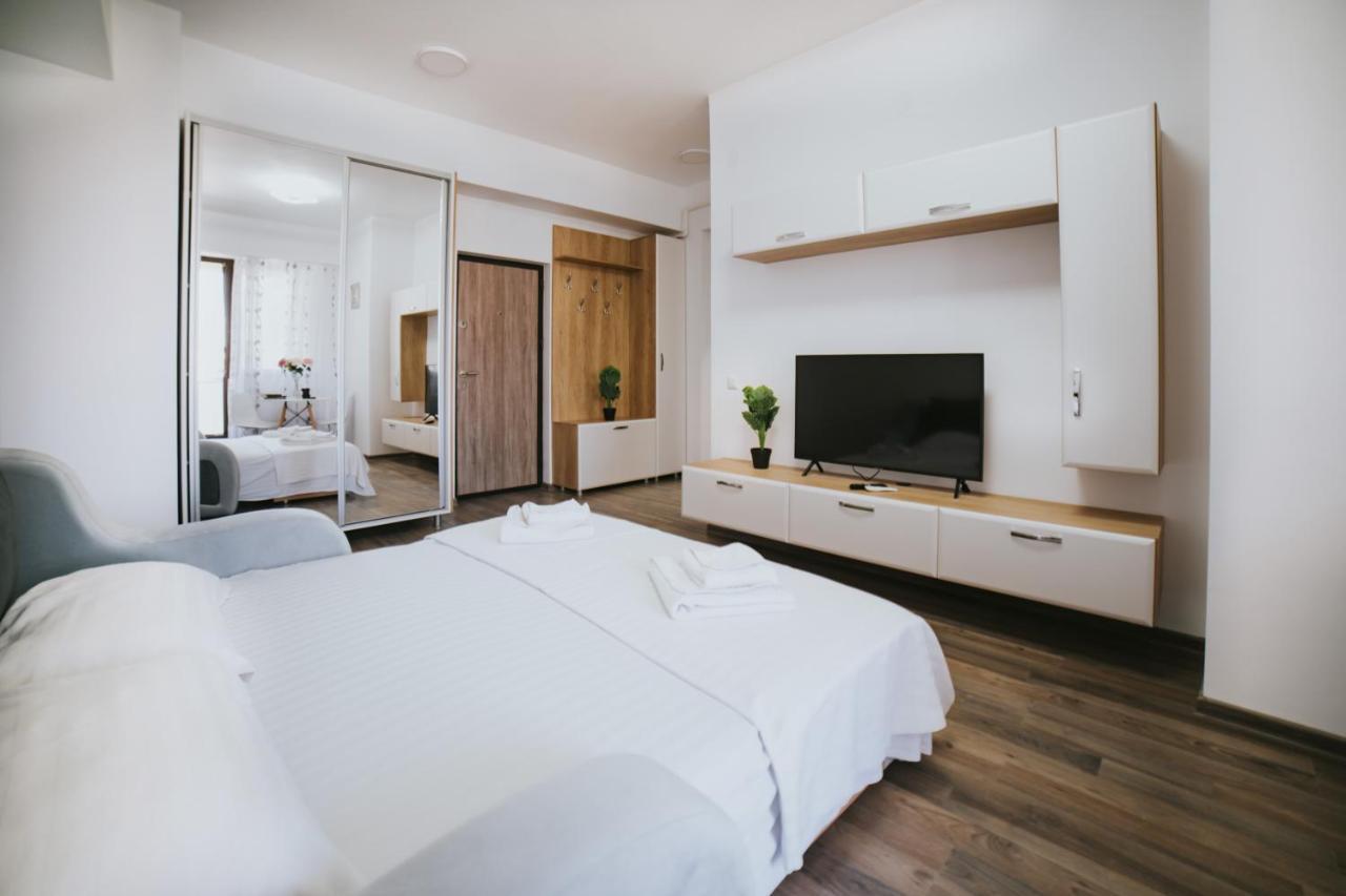 Cozy Studio - Palas Mall Iasi Apartment Luaran gambar