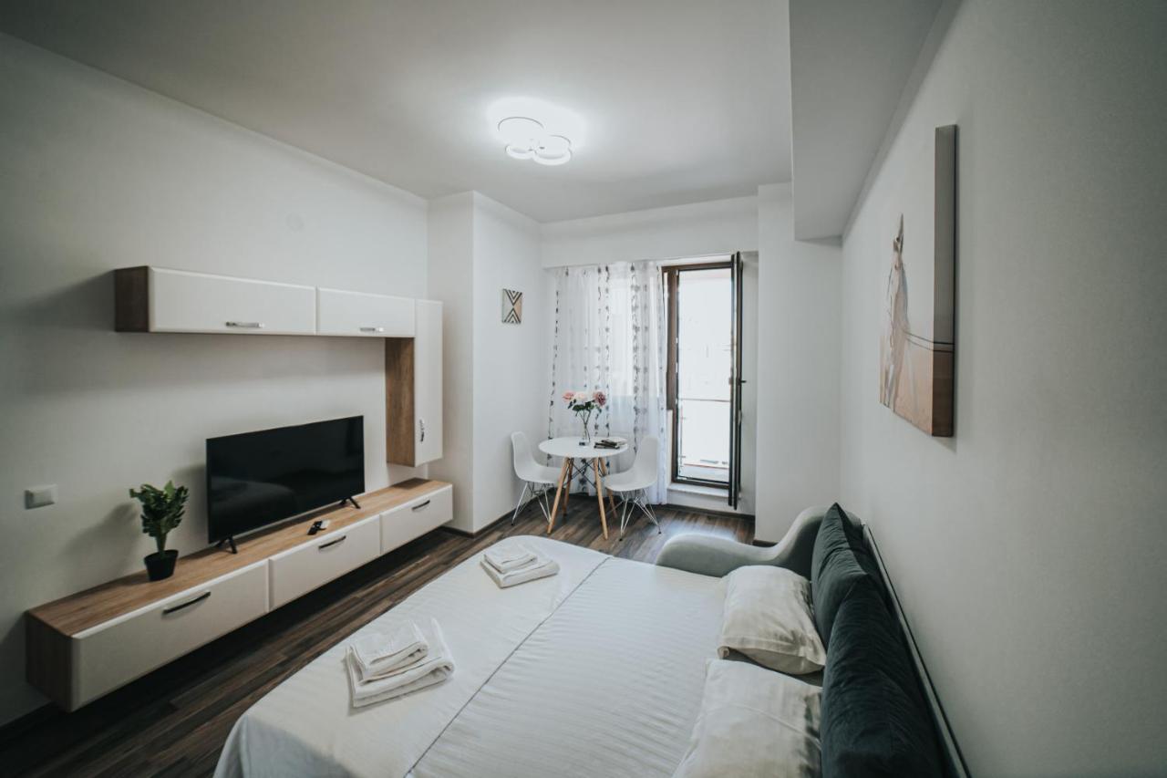 Cozy Studio - Palas Mall Iasi Apartment Luaran gambar