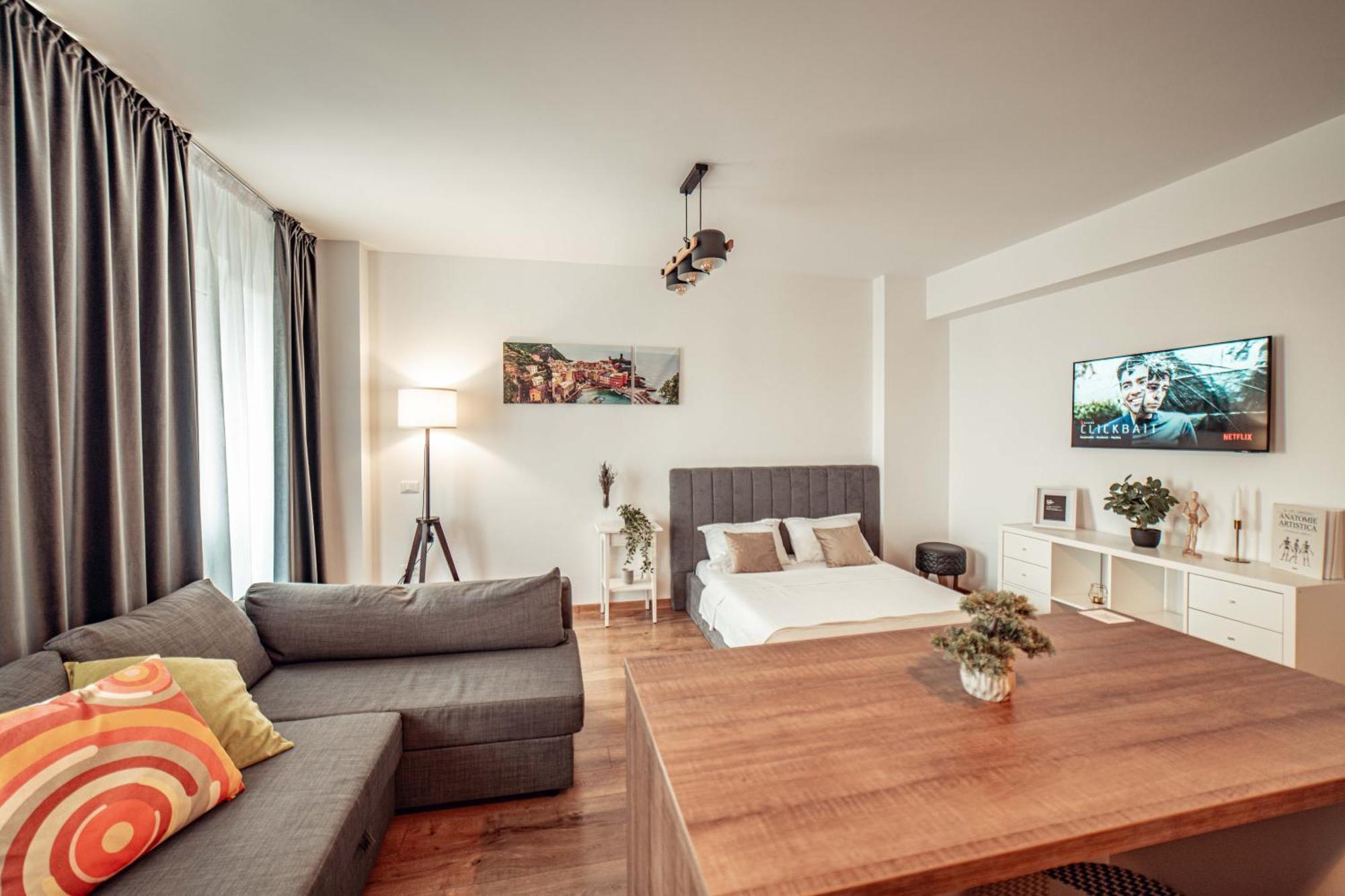 Cozy Studio - Palas Mall Iasi Apartment Luaran gambar